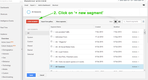 analytics segments2