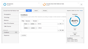 segment conditions 2